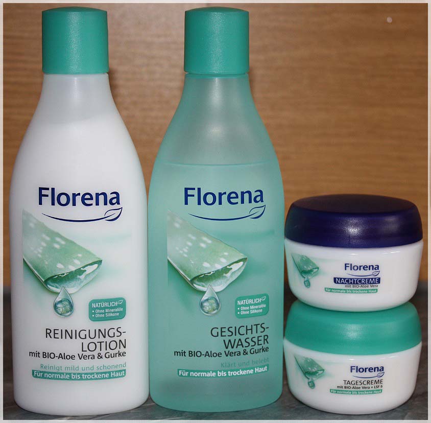 Florena Gesichtspflege für normale bis trockene Haut | Living the Beauty