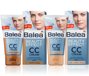 CC-Cream hell und dunkel