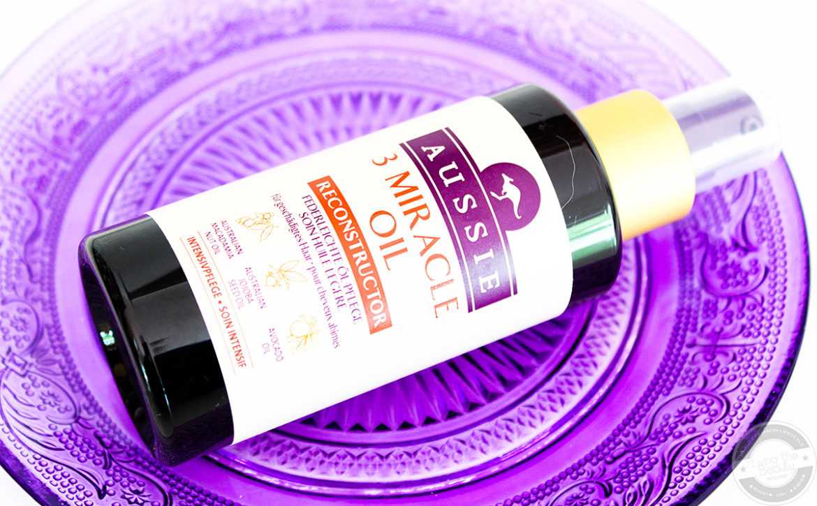 Aussie 3 Miracle Oil Reconstructor Haaröl | Living the Beauty