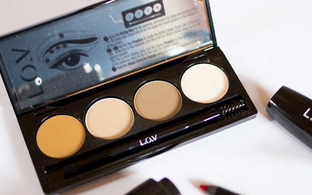 lov-contouring-palette-1 LOV Produkte im Test - Eyebrow Contouring Palette, Nagellack, Serum Foundation, Mascara, Lipliner & Lipstick