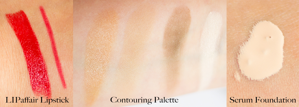 lov-swatches LOV Produkte im Test - Eyebrow Contouring Palette, Nagellack, Serum Foundation, Mascara, Lipliner & Lipstick