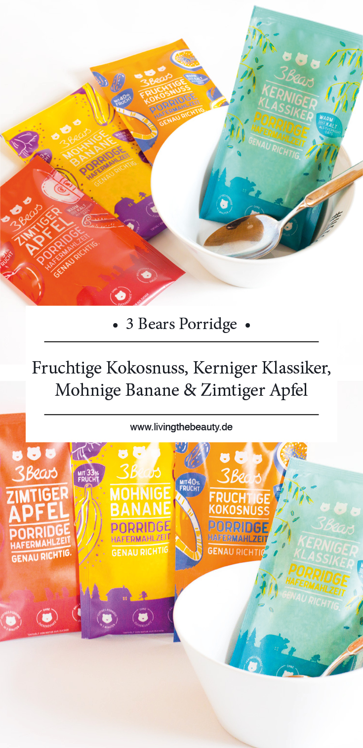 3 Bears Porridge - Haferflocken zum Frühstück 3 Bears Porridge - Haferflocken zum Frühstück