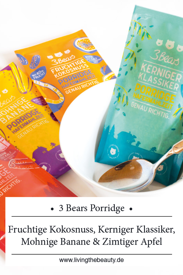 3 Bears Porridge - Haferflocken zum Frühstück 3 Bears Porridge - Haferflocken zum Frühstück