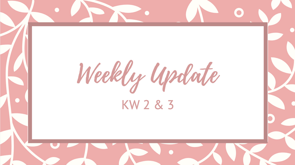 Weekly Update KW 2 & 3