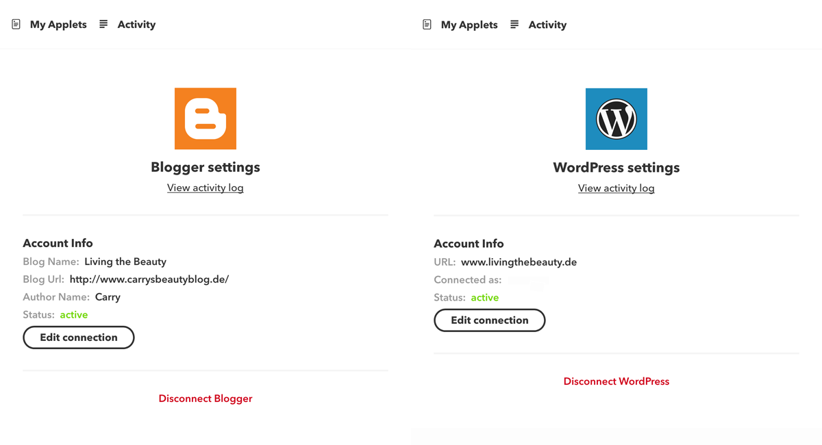 So teilst du deine Blogposts nach dem Umzug zu WordPress weiterhin bei Blogger/Blogspot So teilst du deine Blogposts nach dem Umzug zu WordPress weiterhin bei Blogger/Blogspot