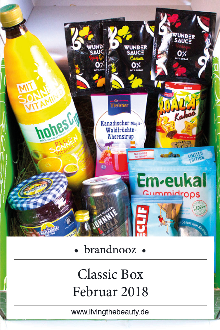 brandnooz Classic Box Februar 2018