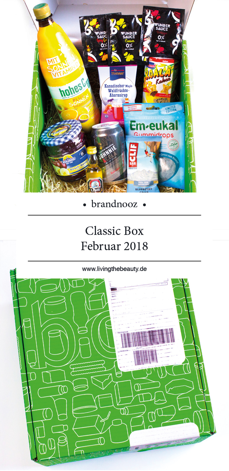 brandnooz Classic Box Februar 2018