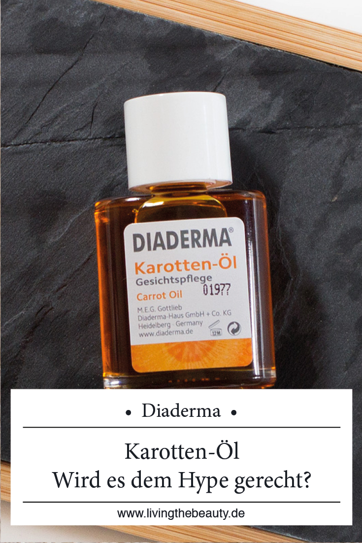 Diaderma Karotten-Öl Gesichtspflege