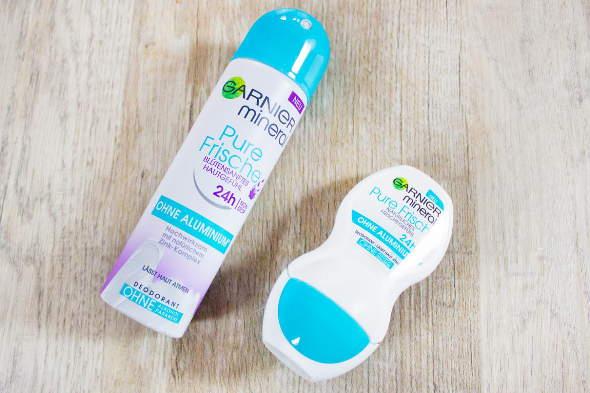 Garnier mineral Pure Frische Deo Spray & Rollon Living the Beauty