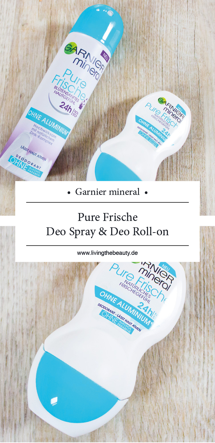 Garnier mineral Pure Frische Deo Spray & Roll-on
