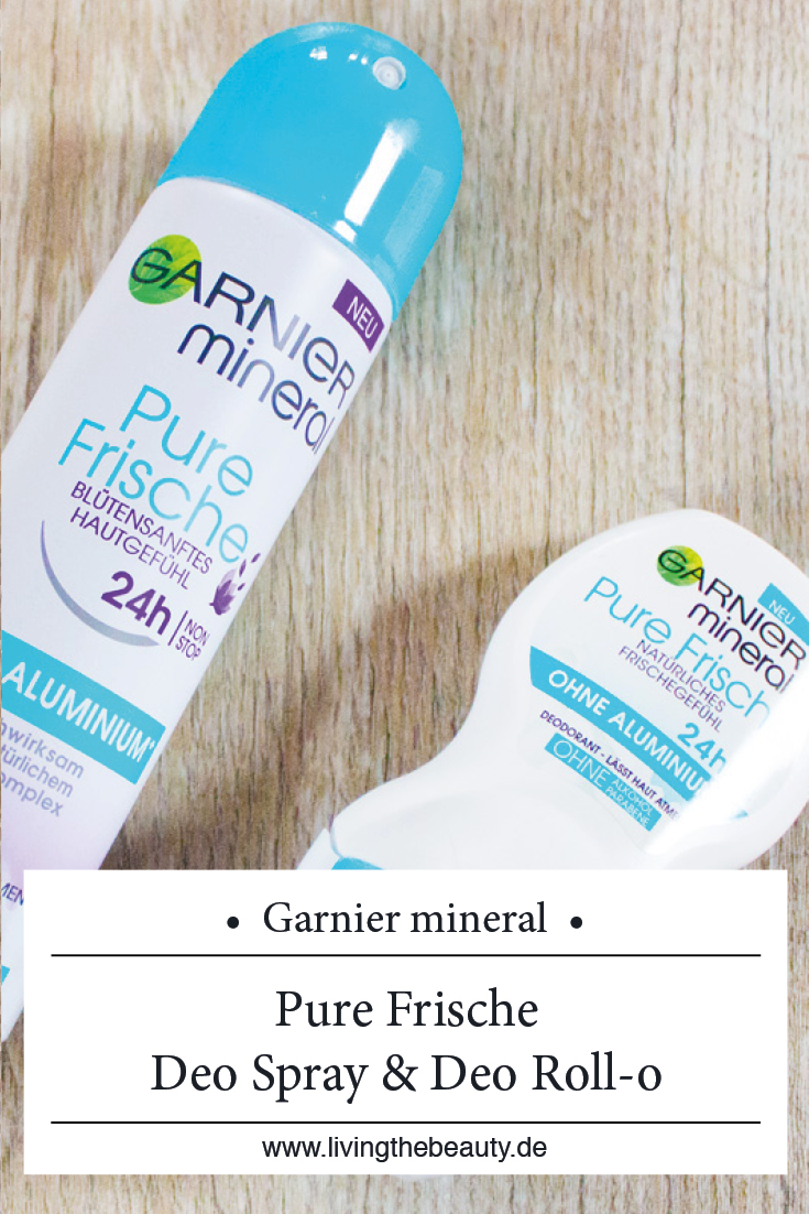 Garnier mineral Pure Frische Deo Spray & Roll-on