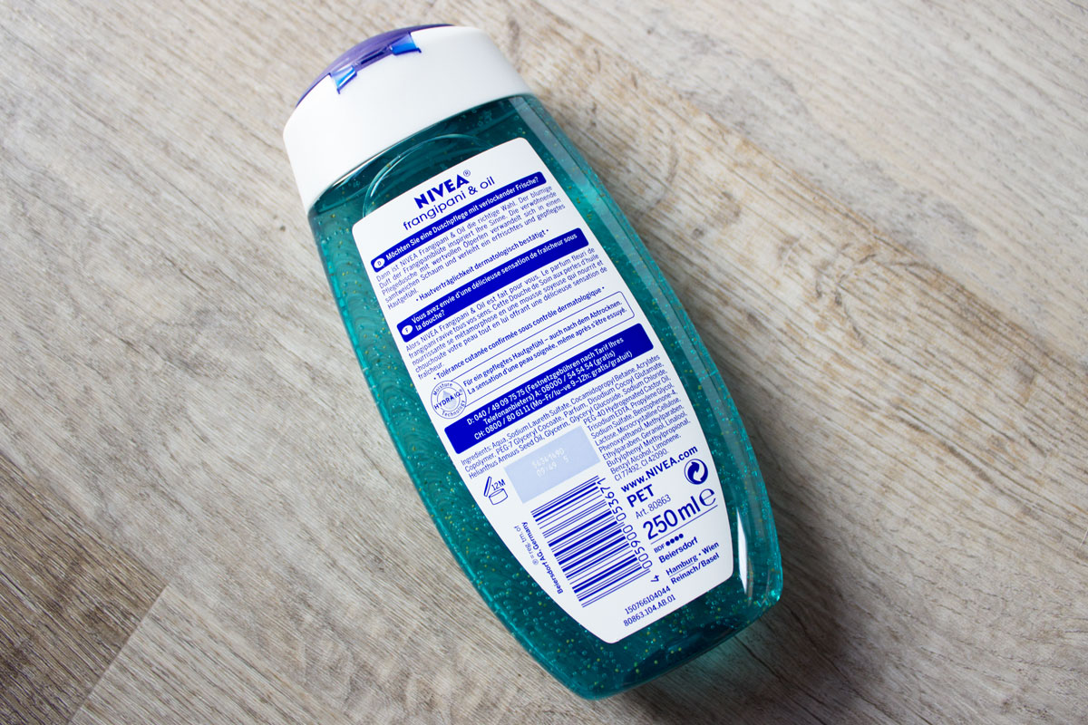 Nivea Frangipani & Oil Pflegedusche Nivea Frangipani & Oil Pflegedusche