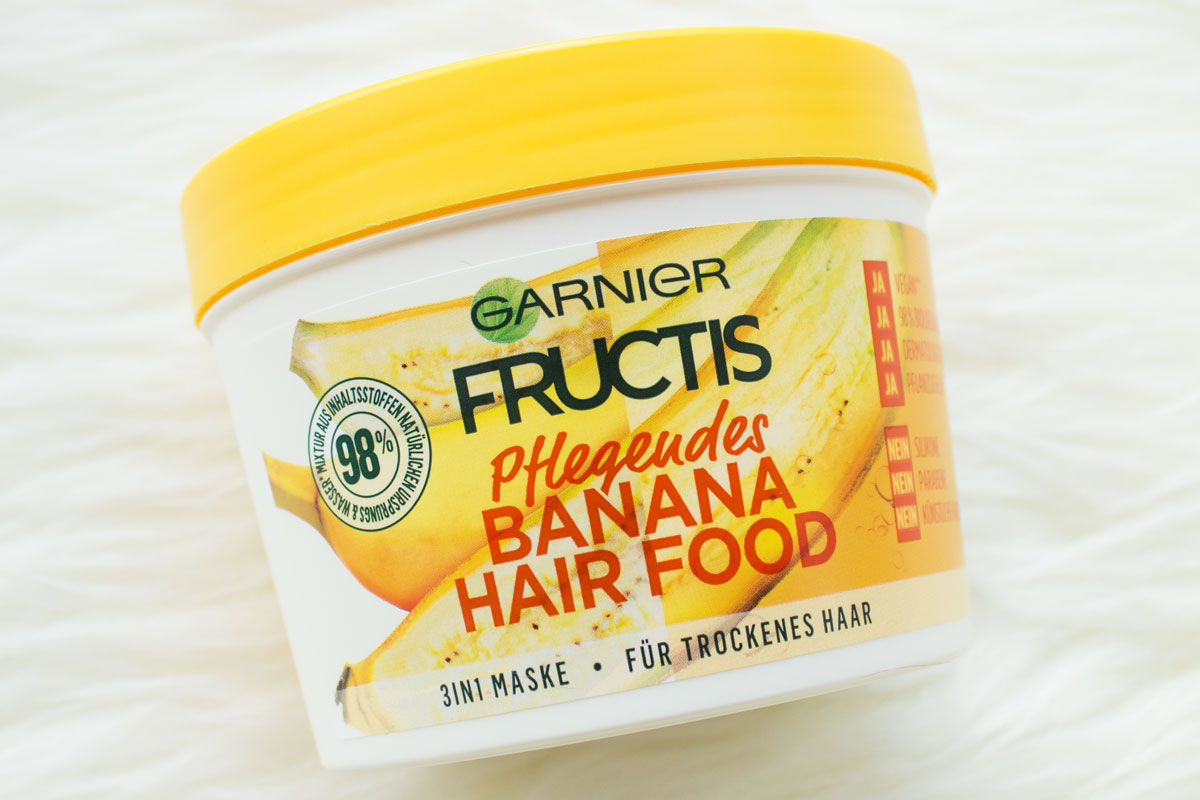 Garnier Fructis Banana Hair Food Maske Garnier Fructis Banana Hair Food Maske