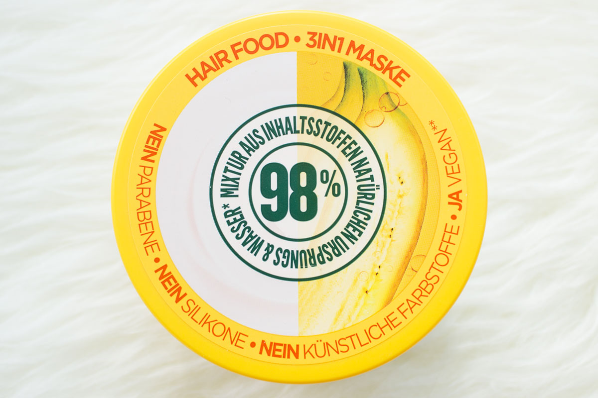 Garnier Fructis Banana Hair Food Maske Garnier Fructis Banana Hair Food Maske