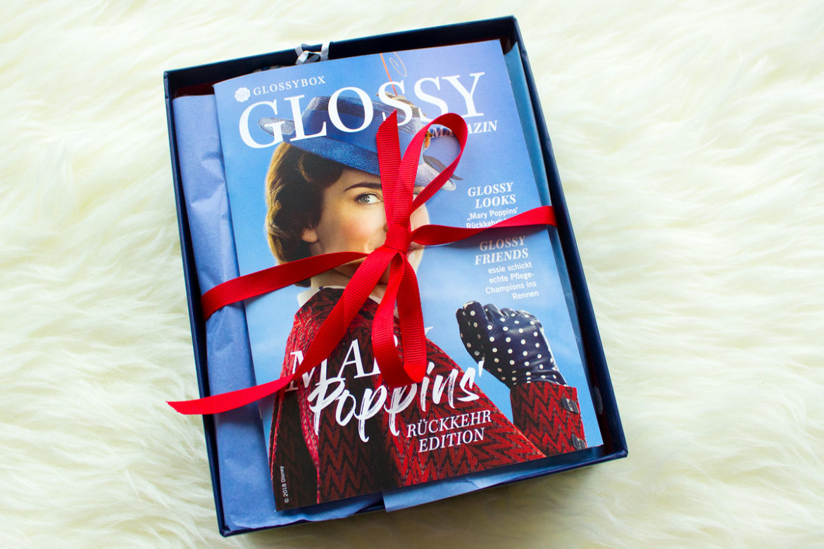 Glossybox Dezember 2018 - Mary Poppins' Rückkehr Edition | Living the ...
