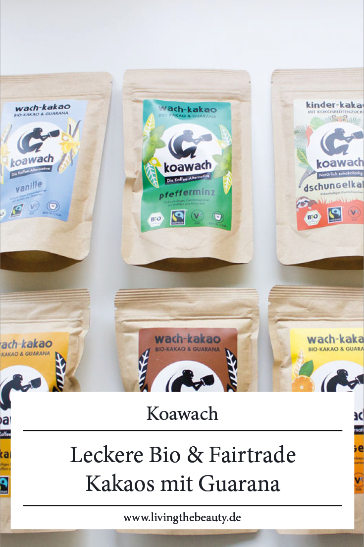Koawach - leckere Bio & Fairtrade Kakaos mit Guarana