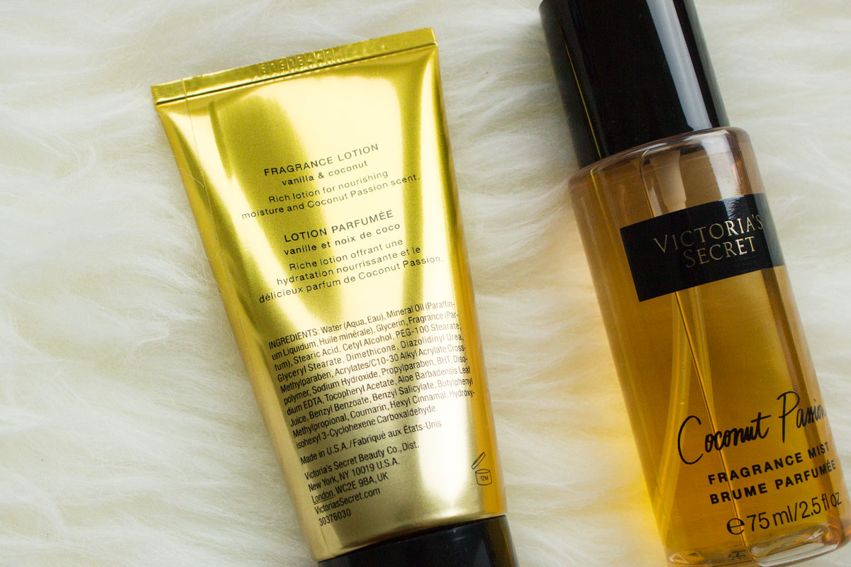 Victoria's Secret Coconut Passion Body Lotion & Fragrance Mist