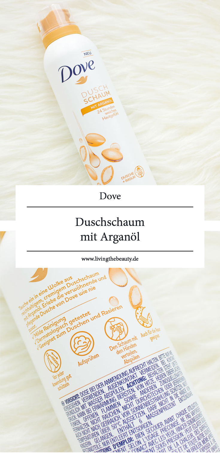 Dove Duschschaum mit Arganöl