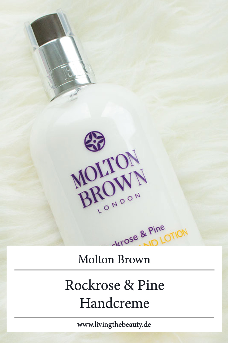 Molton Brown Rockrose & Pine Hand Lotion Living the Beauty