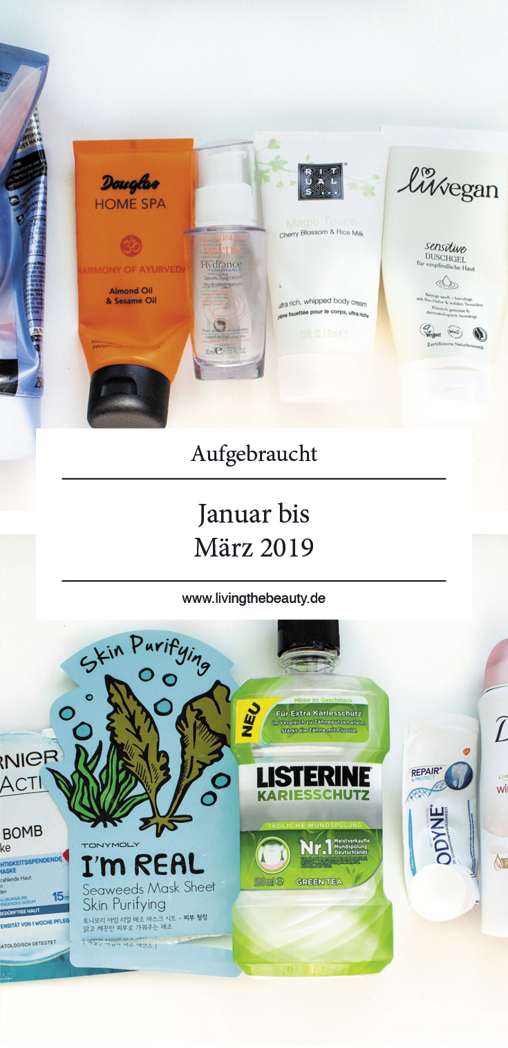 Aufgebraucht - Januar bis März 2019