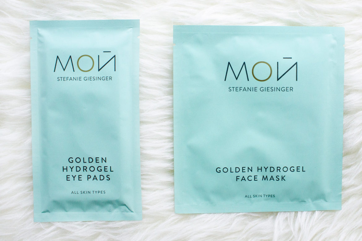 Мой by Stefanie Giesinger Golden Hydrogel Face Maske & Eye Pads