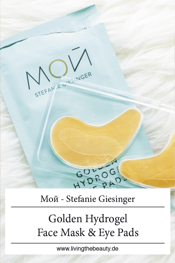 Мой by Stefanie Giesinger Golden Hydrogel Face Maske & Eye Pads