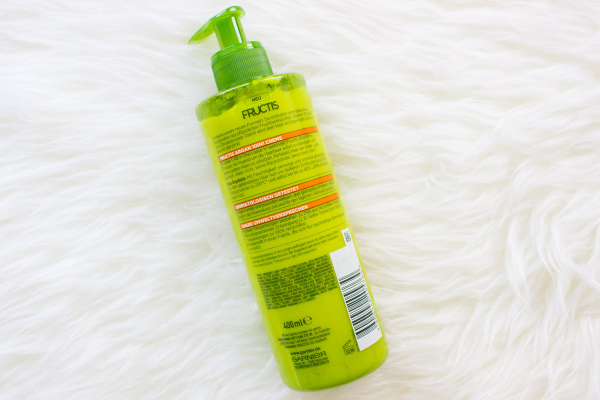 Garnier Fructis Argan Silky & Shiny 10 in1 Cream Garnier Fructis Argan 10 in1 Cream