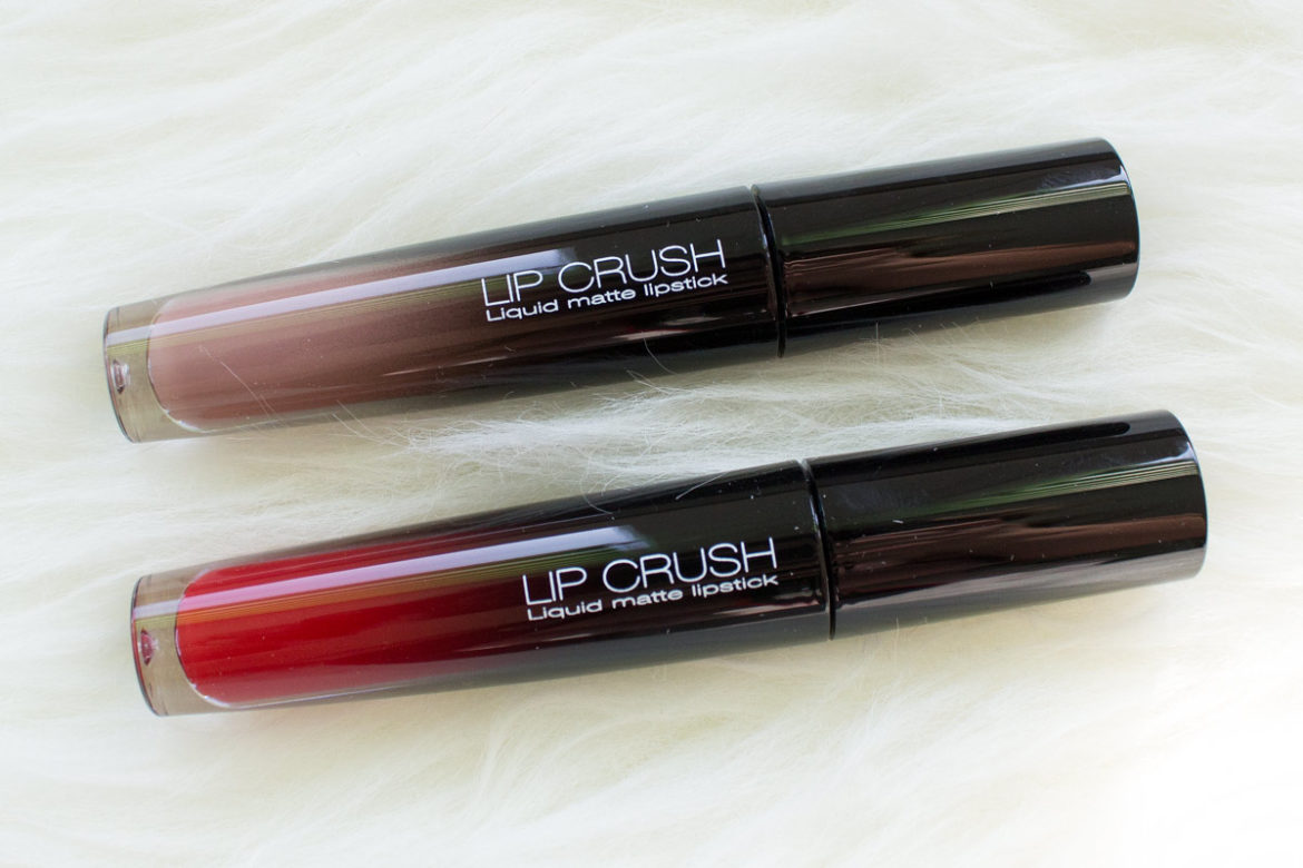 Sla Lip Crush Liquid Matte Lipsticks "Leonardo" & "Hugh"