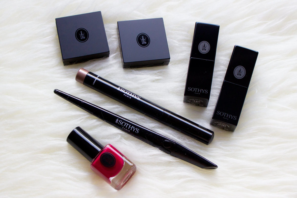 Sothys Dekorative Kosmetik im Test - Lippenstifte, Eyeliner, Augenbrauenpuder und Lidschattenstift