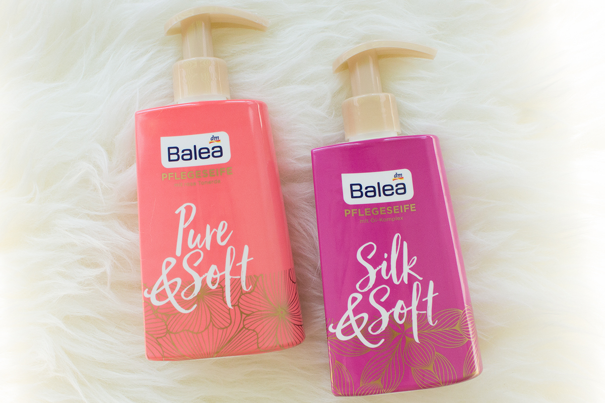 Balea Seifen Pure&Soft und Silk&Soft