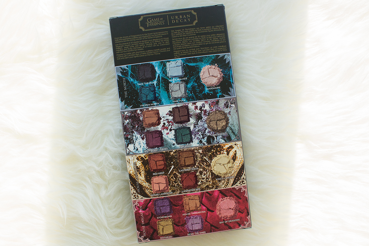 Urban Decay Game of Thrones Lidschatten Palette Urban Decay Game of Thrones Lidschatten Palette