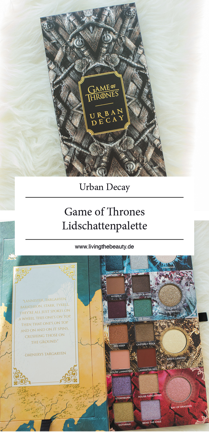 Urban Decay Game of Thrones Lidschatten Palette