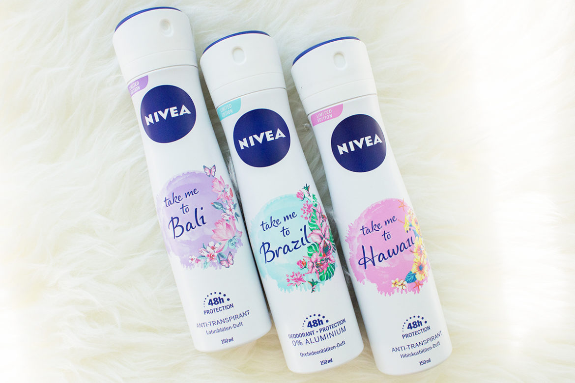 Nivea Deodorants Take me to Bali, Take me to Brazil & Take me to Hawaii