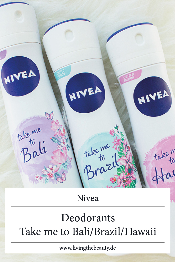 Nivea Deodorants Take me to Bali, Take me to Brazil & Take me to Hawaii