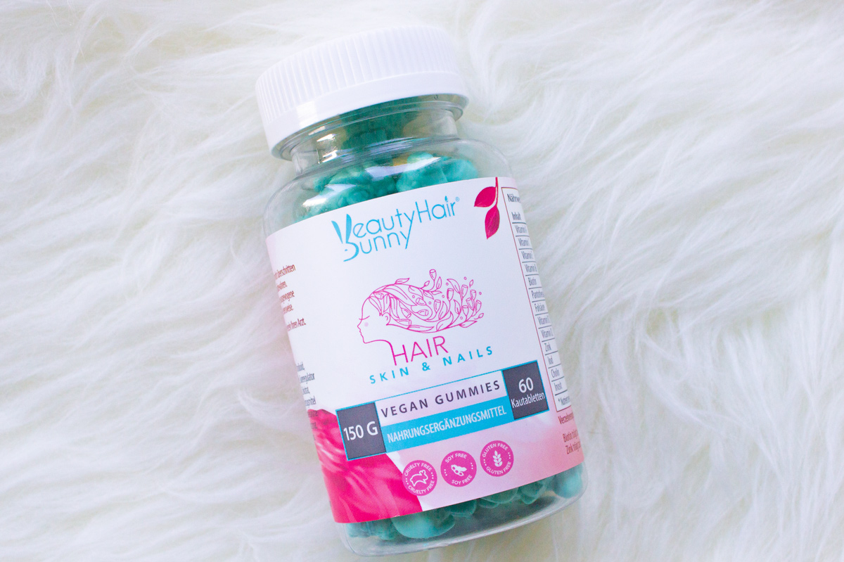 BeautyHairBunny - Vegane Gummies für Haare, Haut & Nägel